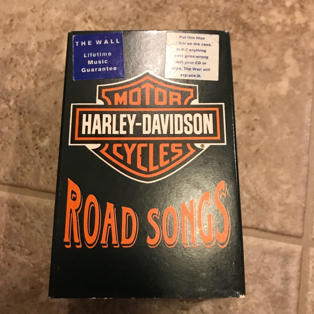 Vintage 95 Harley Davidson cassette tape set